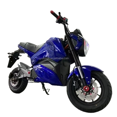 Βέλτιστη ταχύτητα 60-80 Km/h 3000w κινητήρα ηλεκτρικό σκούτερ EEC/COC για ενήλικες 72V κομψό σχεδιασμό