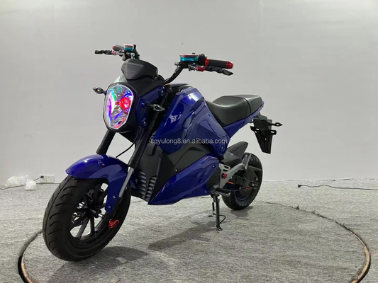 Βέλτιστη ταχύτητα 60-80 Km/h 3000w κινητήρα ηλεκτρικό σκούτερ EEC/COC για ενήλικες 72V κομψό σχεδιασμό