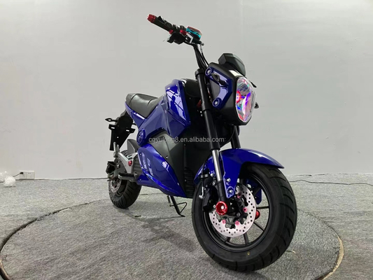 Βέλτιστη ταχύτητα 60-80 Km/h 3000w κινητήρα ηλεκτρικό σκούτερ EEC/COC για ενήλικες 72V κομψό σχεδιασμό