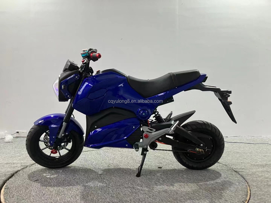 Βέλτιστη ταχύτητα 60-80 Km/h 3000w κινητήρα ηλεκτρικό σκούτερ EEC/COC για ενήλικες 72V κομψό σχεδιασμό