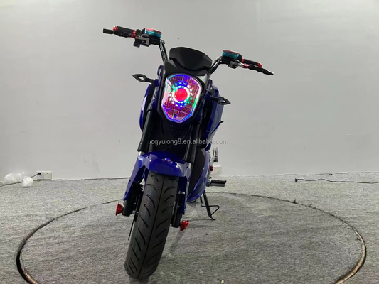 Βέλτιστη ταχύτητα 60-80 Km/h 3000w κινητήρα ηλεκτρικό σκούτερ EEC/COC για ενήλικες 72V κομψό σχεδιασμό