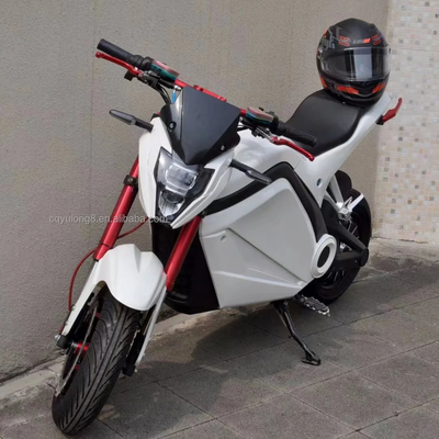 2000W/3000W/5000W Δύναμη κινητήρα 72V Ηλεκτρική μοτοσυκλέτα για αγώνες σε υψηλές ταχύτητες