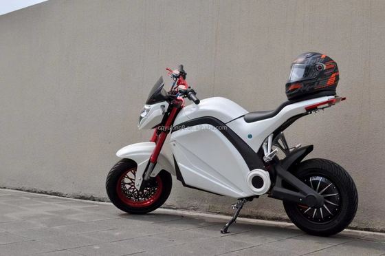 2000W/3000W/5000W Δύναμη κινητήρα 72V Ηλεκτρική μοτοσυκλέτα για αγώνες σε υψηλές ταχύτητες