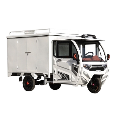 60V 1800W πλήρως κλειστό ηλεκτρικό τρικυκλικό Express φορτηγό με πολλαπλές επιλογές χρώματος