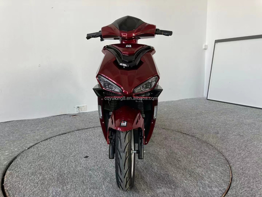 Ενίσχυρη 1500W/2000W Motor Ηλεκτρική μοτοσυκλέτα με διπλό φρένο δίσκου και ελαστικό 12 ιντσών