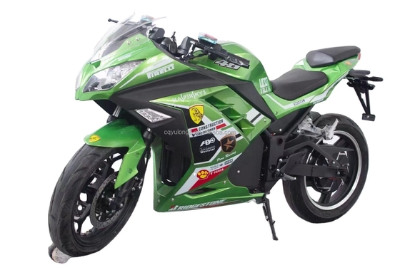 2000W 3000W 72V Ηλεκτρική μοτοσικλέτα αγώνων για ενήλικες Μέγιστο φορτίο 200kg Χρόνος φόρτισης 6-8h