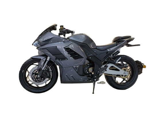 Δυνατή 72V 3000W μεσαία κινητήρα μπαταρία λιθίου Ηλεκτρική αγωνιστική μοτοσικλέτα με ελαστικό 12 ιντσών
