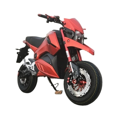 Προσαρμοσμένες 72V 3000w Ηλεκτρικές μοτοσυκλέτες αγώνων Μεσαία κίνηση Μηχανή Off-Road Sportbikes