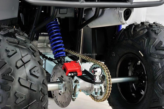 10 ιντσών ελαστικό Μέγεθος 110cc ή 125cc ATVs Τέσσερις τροχούς για ενήλικες με μέγιστη ταχύτητα 50-75Km / h